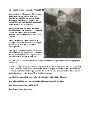A preview of a PDF biography for Hartridge, Henry Percival